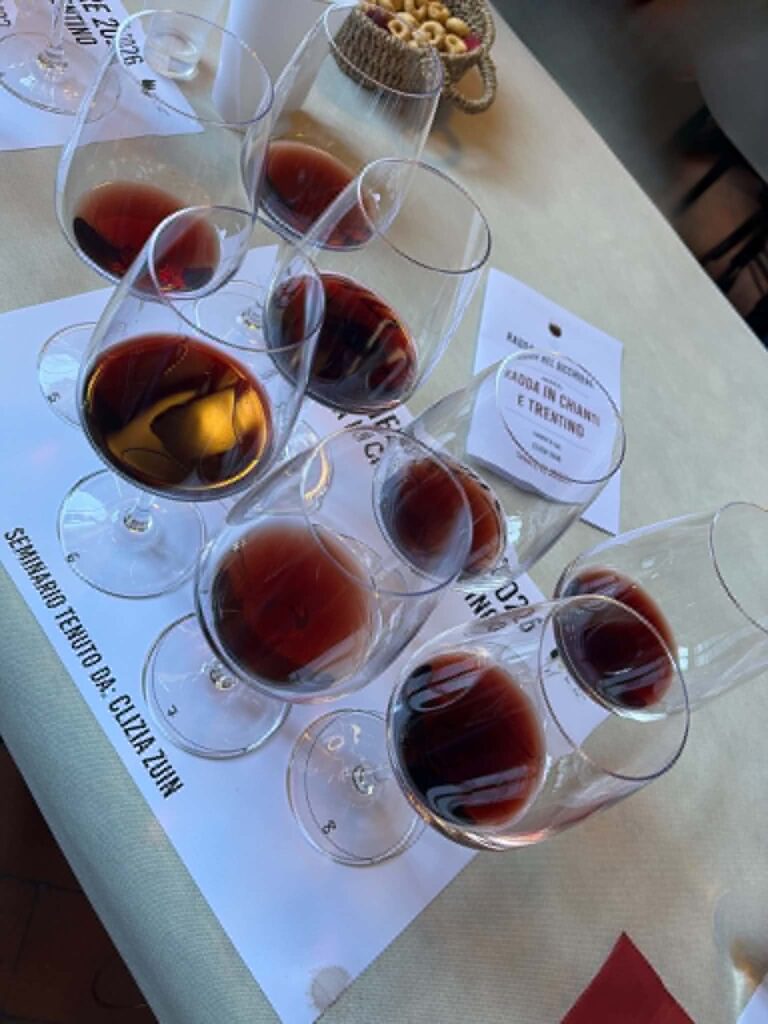 i vini scelti da Clizia Zuin per il seminario
